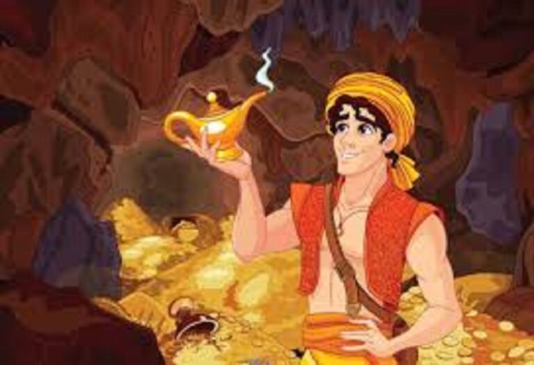 Aladdin Found the Wonderful Lamp Class 7th Solutions