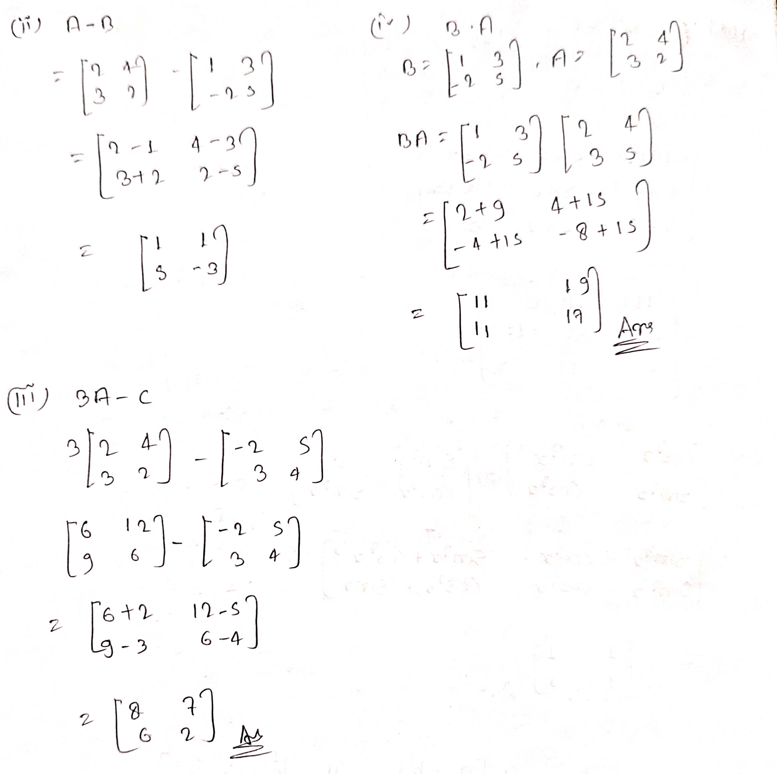 %filename आव्यूह Exe 3.2 Bihar Board Class 12th Maths Solutions Chapter आव्यूह Exe 3.2 Bihar Board Class 12th Maths Solutions Chapter